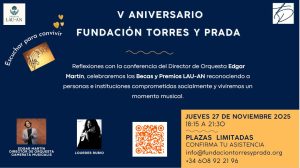 Invitación acto V Aniversario