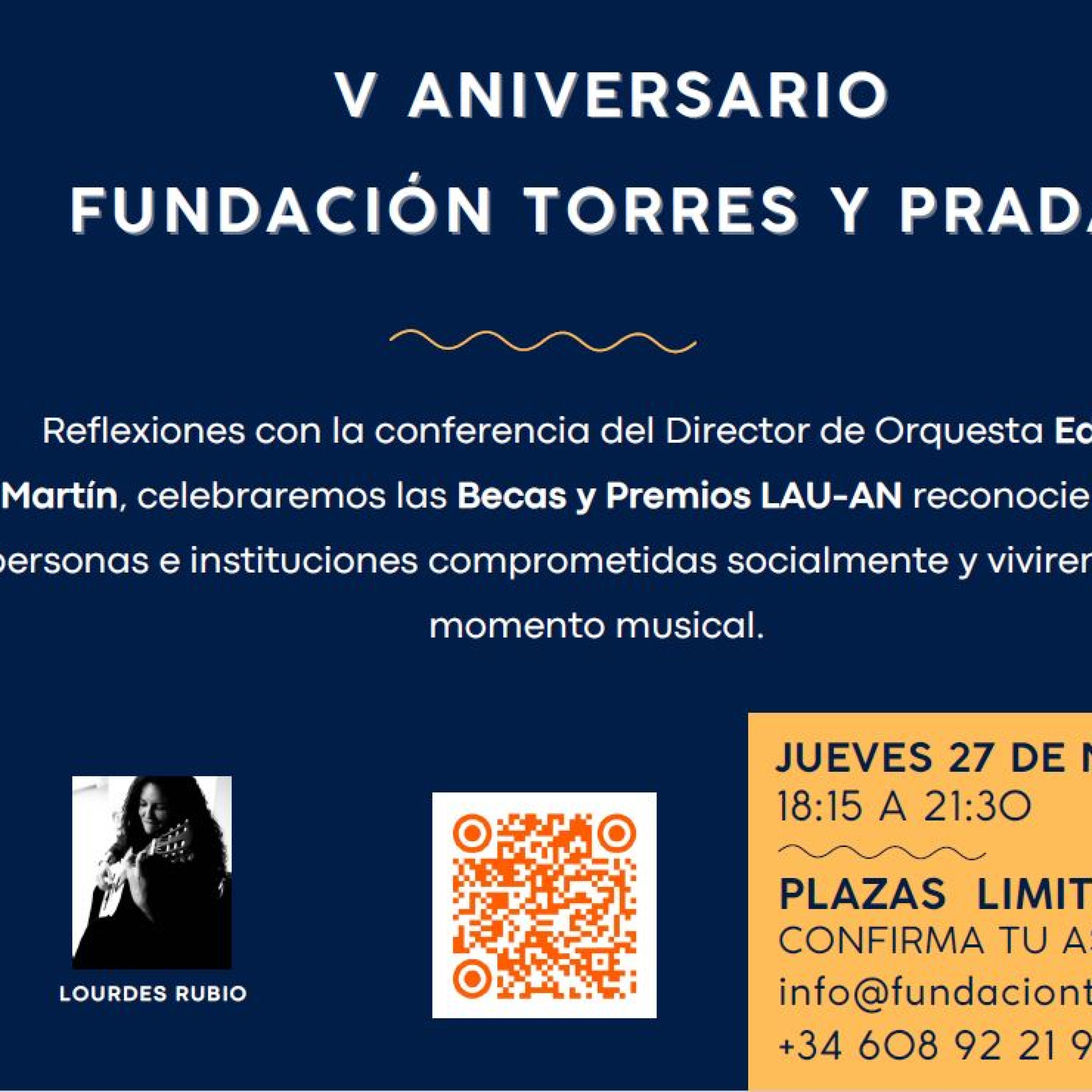 V Aniversario Fundación Torres y Prada “Escuchar para convivir”