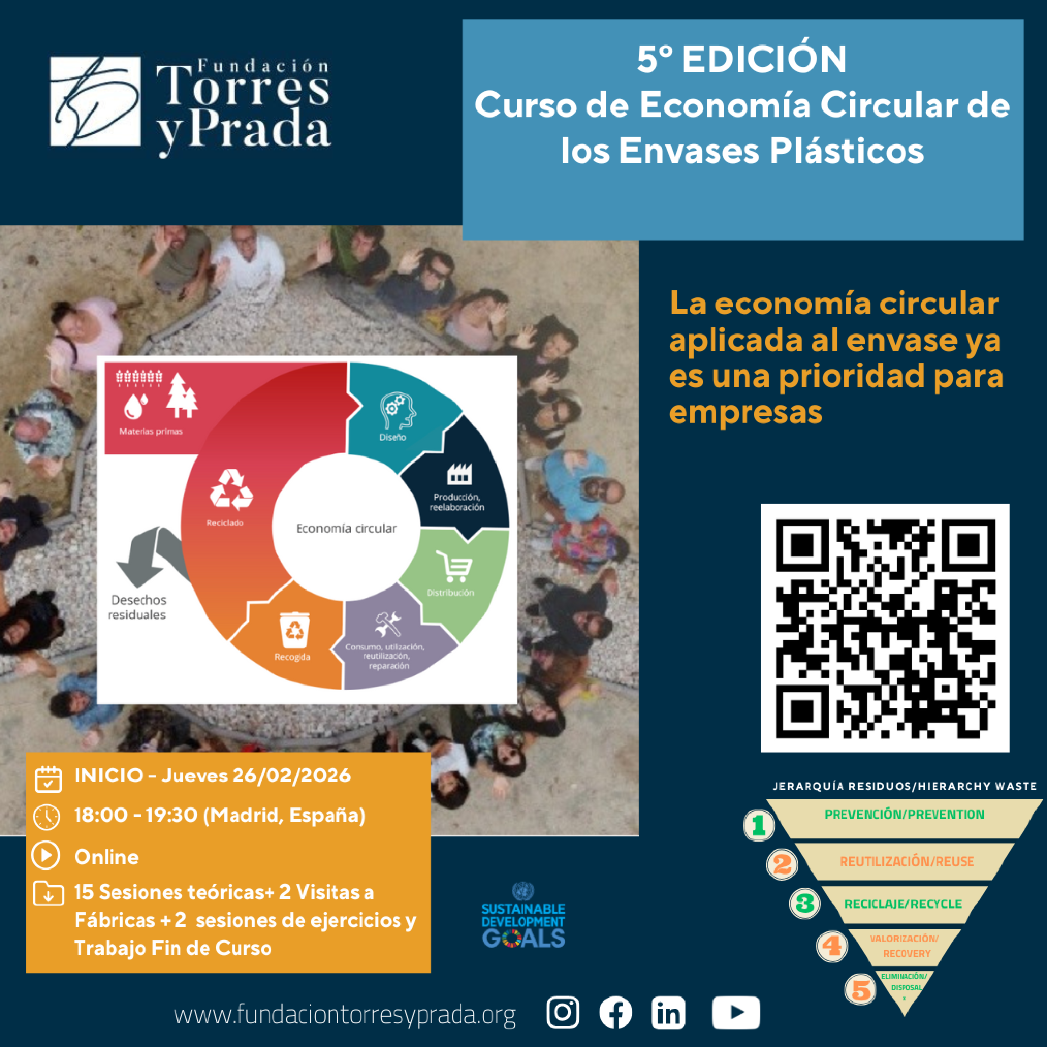 Curso Economía Circular de los Envases Plásticos 2026/5ª Edición